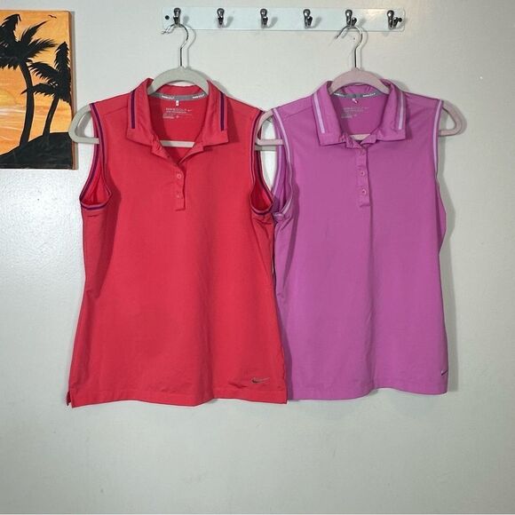 Nike Women's Tank Tops - Red and Purple - Picture 2 of 9